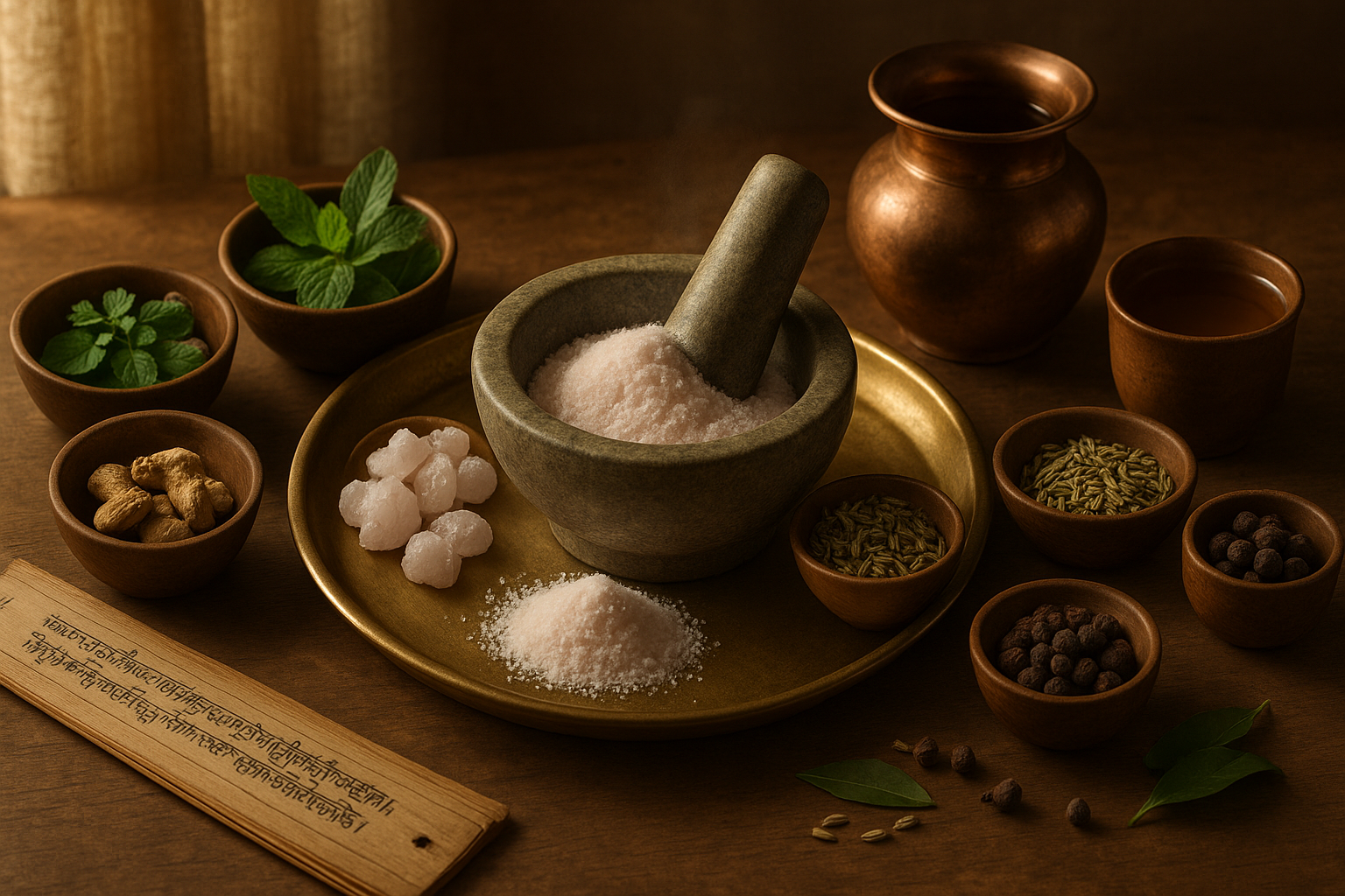 Health Benefits of Sendha Namak Powder in Ayurveda