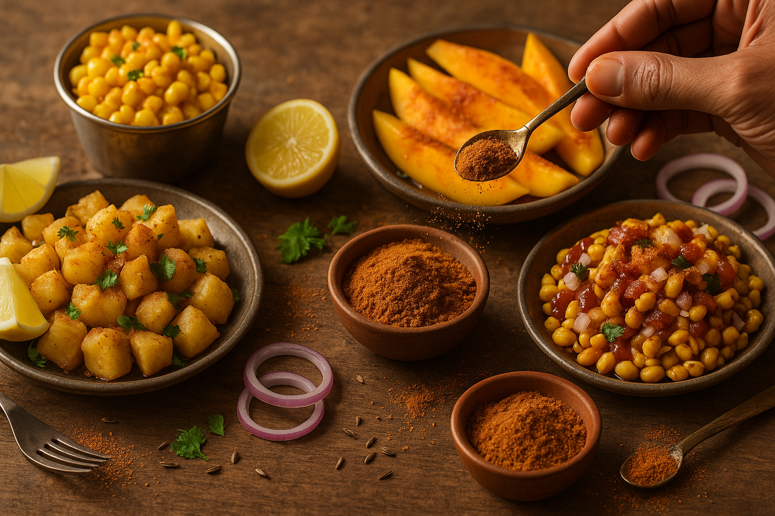 Make Street-Style Chat Masala Snacks with Authentic Masala Flavour