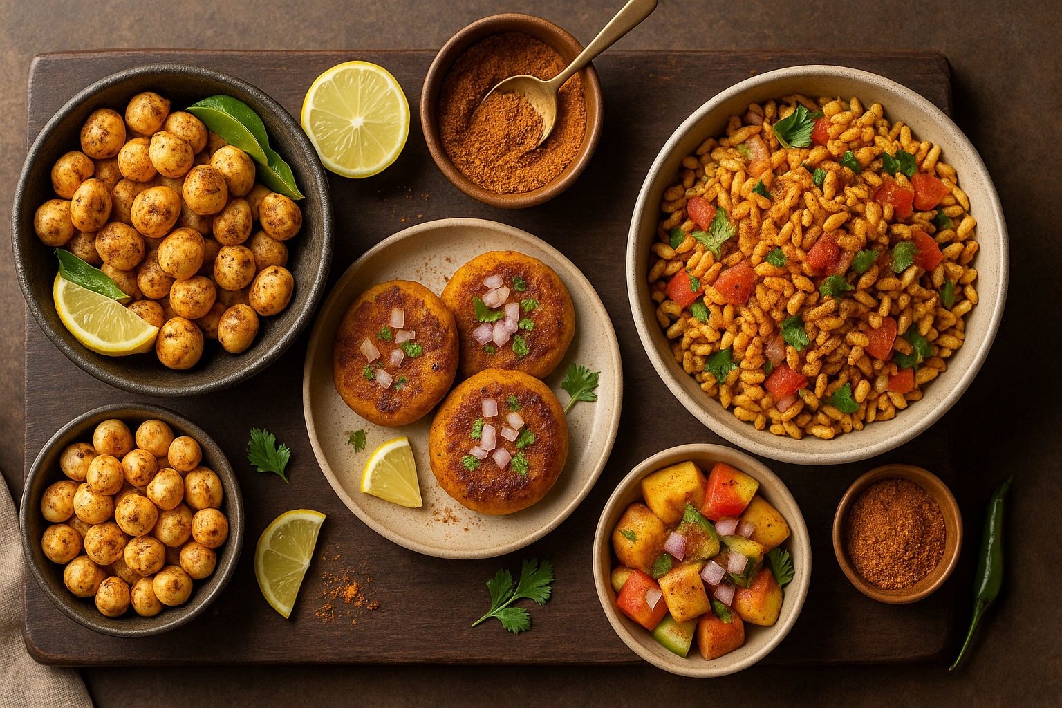 Chat Masala Snacks That Turn Boring Masala Meals into Flavor Bombs