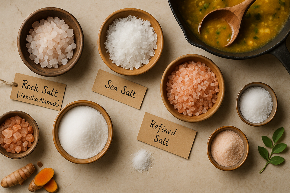 Cooking Salt: Choosing the Best Type for Your Health – Saptrishi Foods