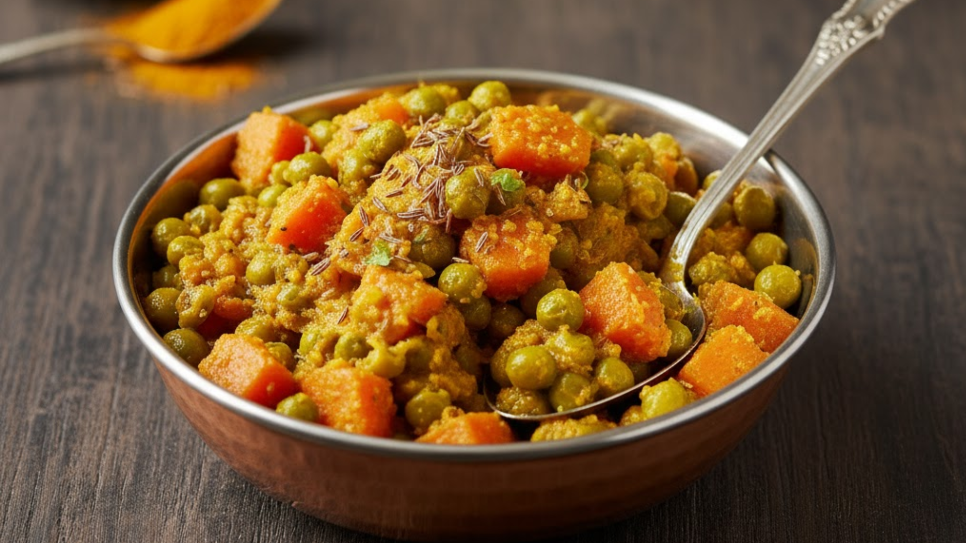 Gajar Matar Sabzi Recipe