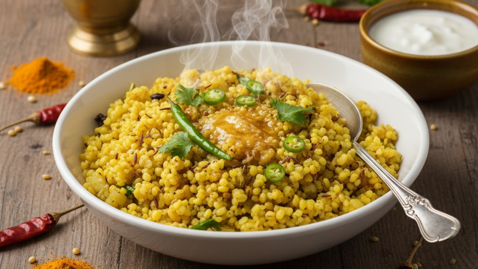 Masala Bajra Khichdi 