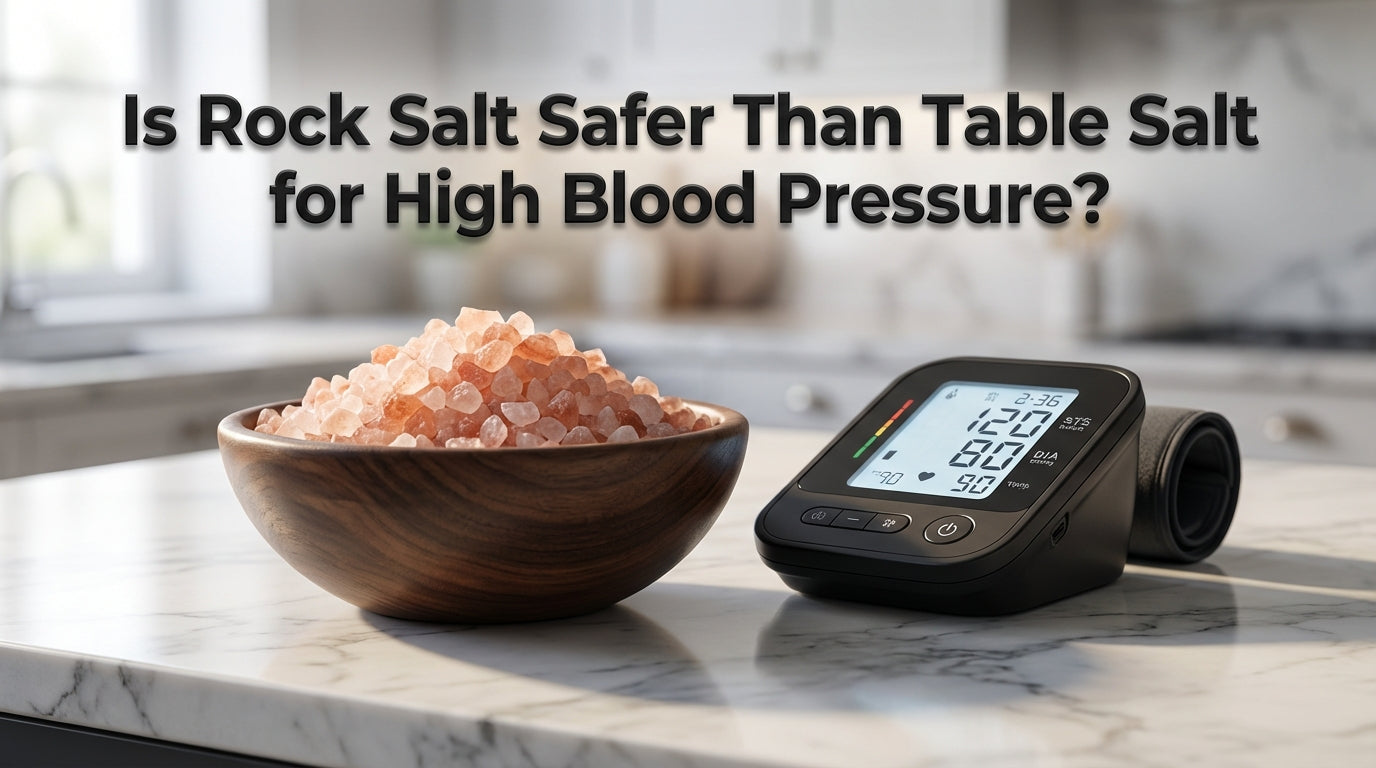 Is Rock Salt Safer Than Table Salt for High Blood Pressure?