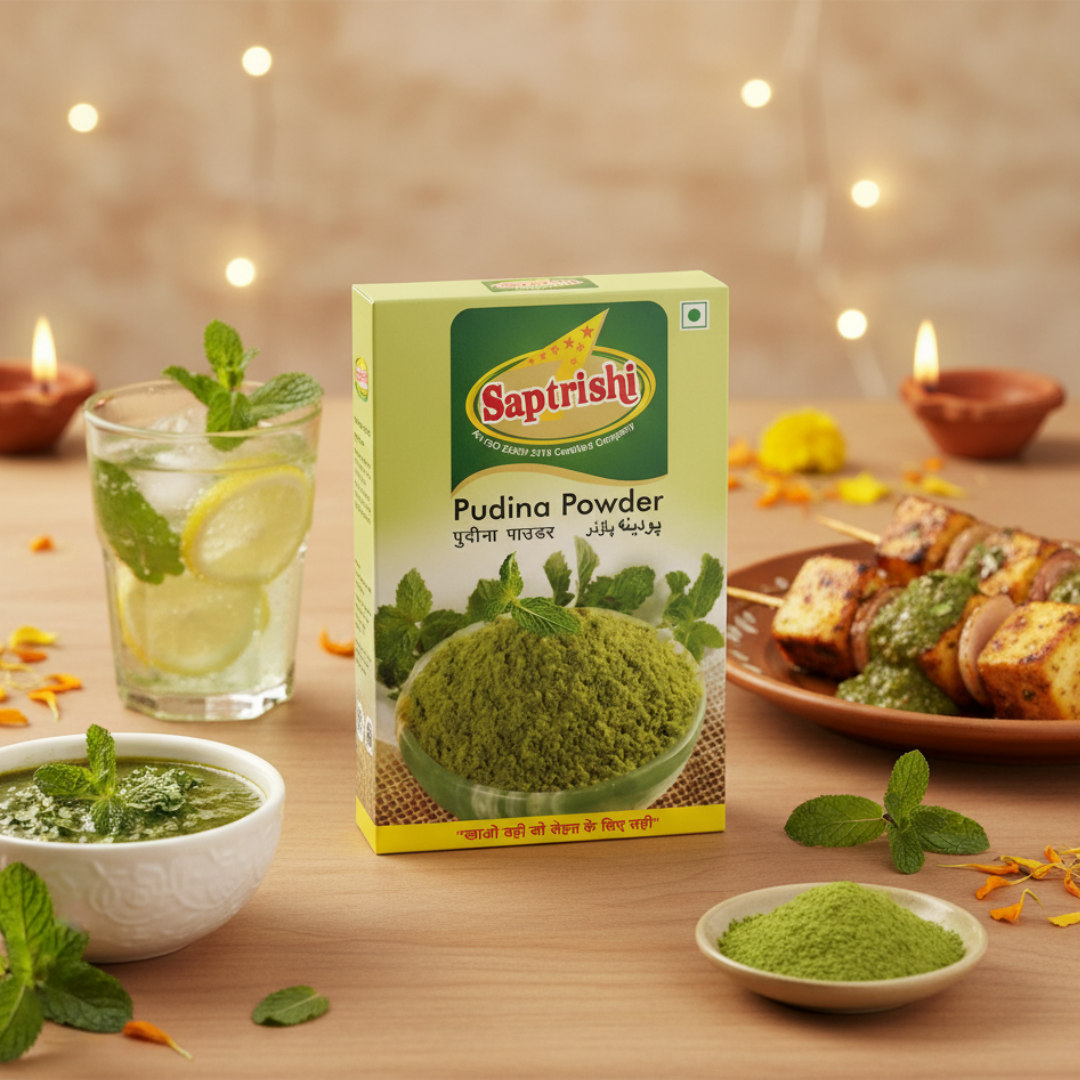 Saptrishi Diwali Celebration Combo – 7 Premium Masalas for Festive Flavours (100g Each)