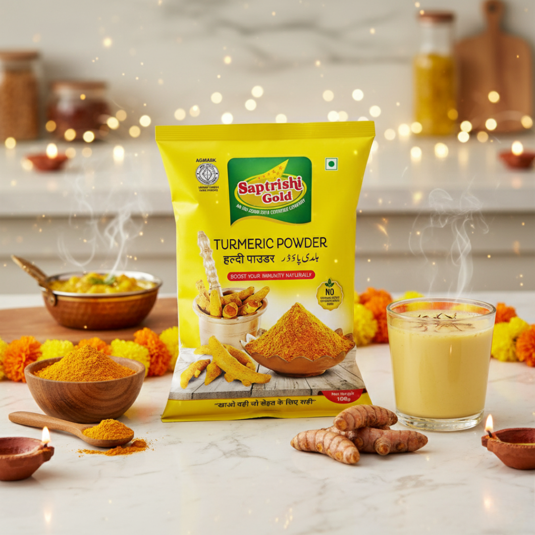 Saptrishi Diwali Celebration Combo – 7 Premium Masalas for Festive Flavours (100g Each)