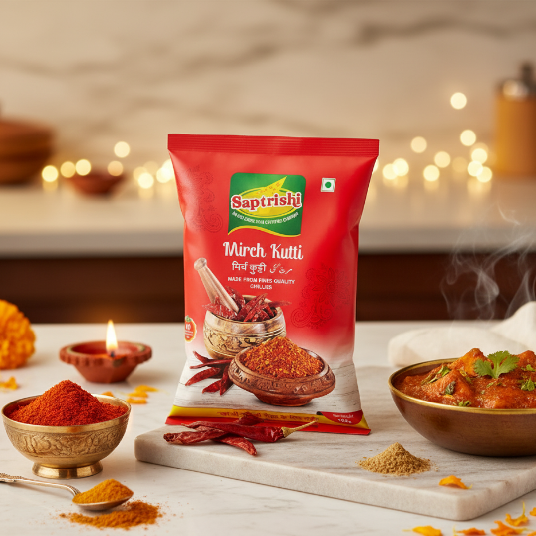 Saptrishi Diwali Celebration Combo – 7 Premium Masalas for Festive Flavours (100g Each)