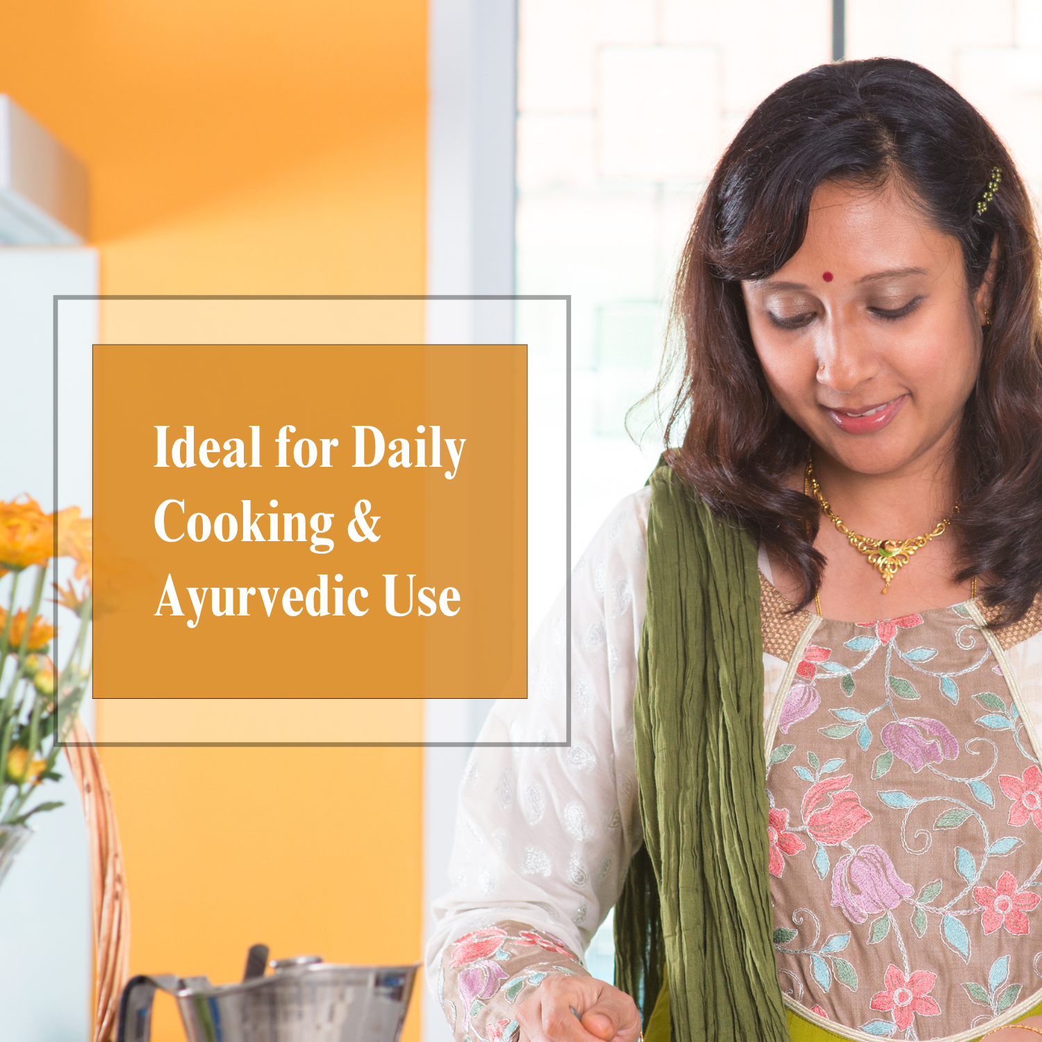 SAPTRISHI Dalchini Powder packet used in traditional Indian dessert setting