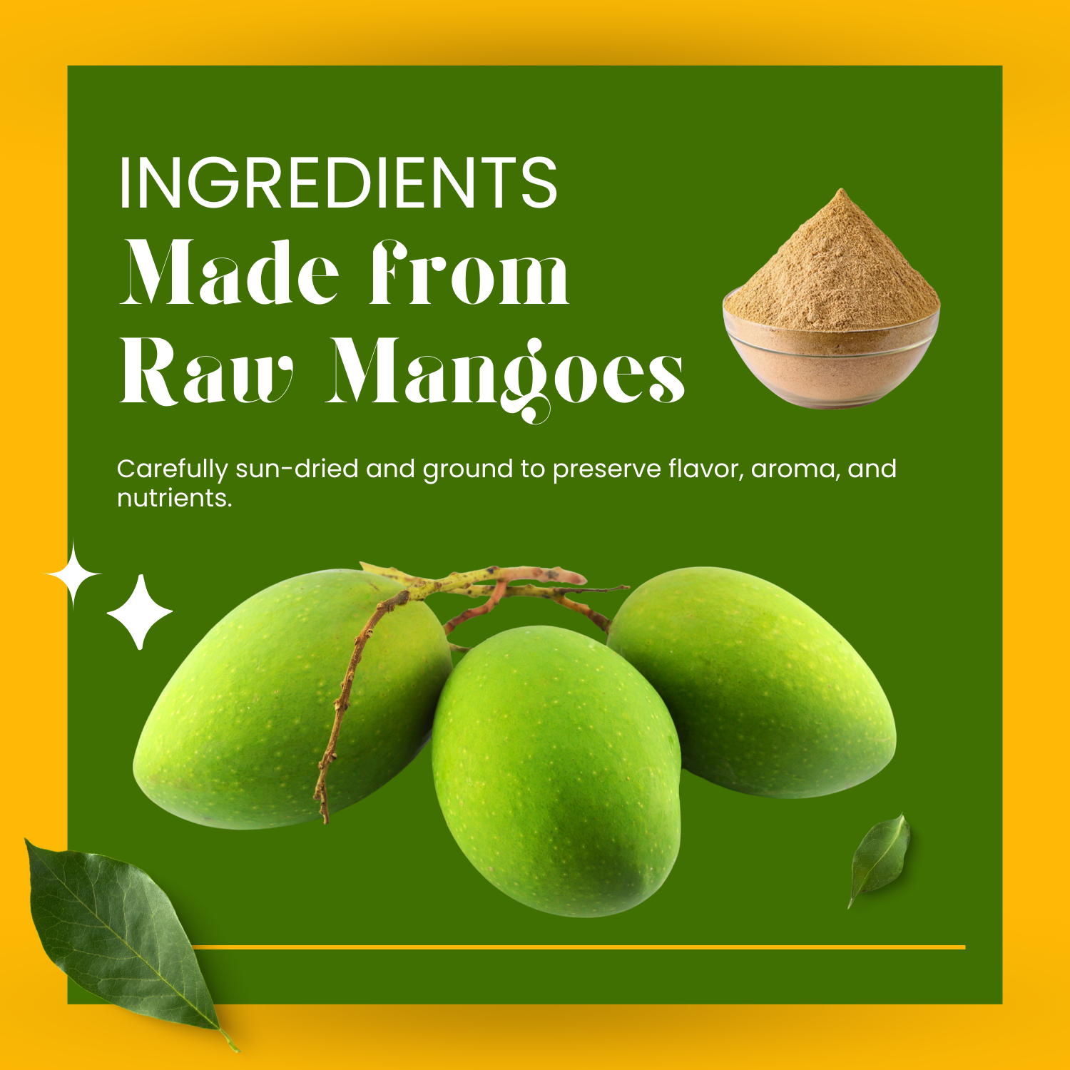 SAPTRISHI Amchoor Powder | Dry Mango Powder