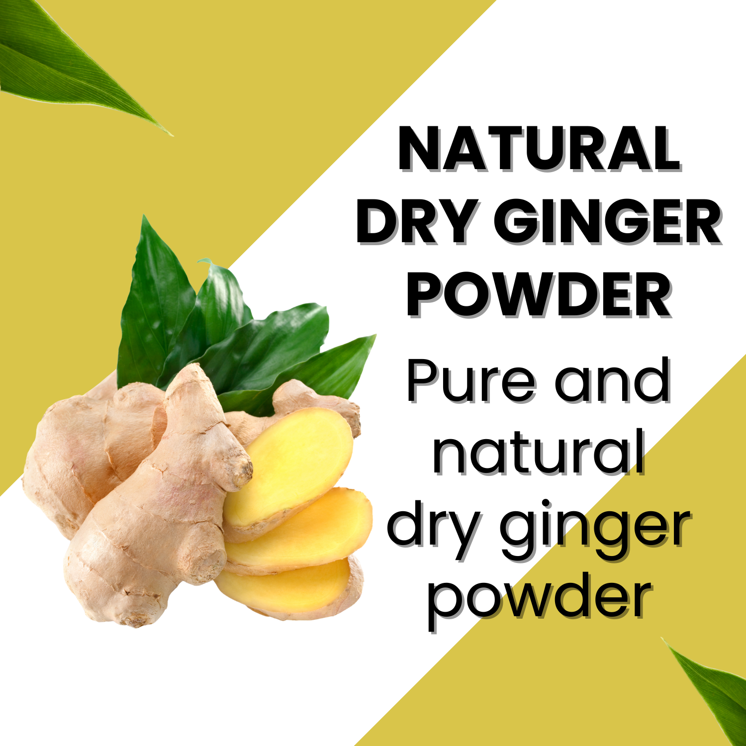 SAPTRISHI Dry Ginger Powder pack shown with kadha ingredients