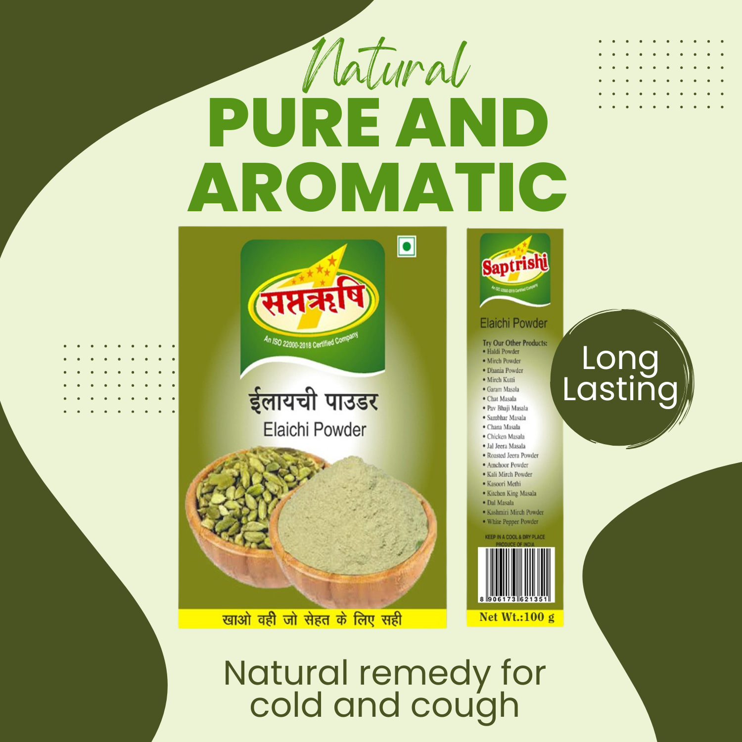 SAPTRISHI Elaichi Powder