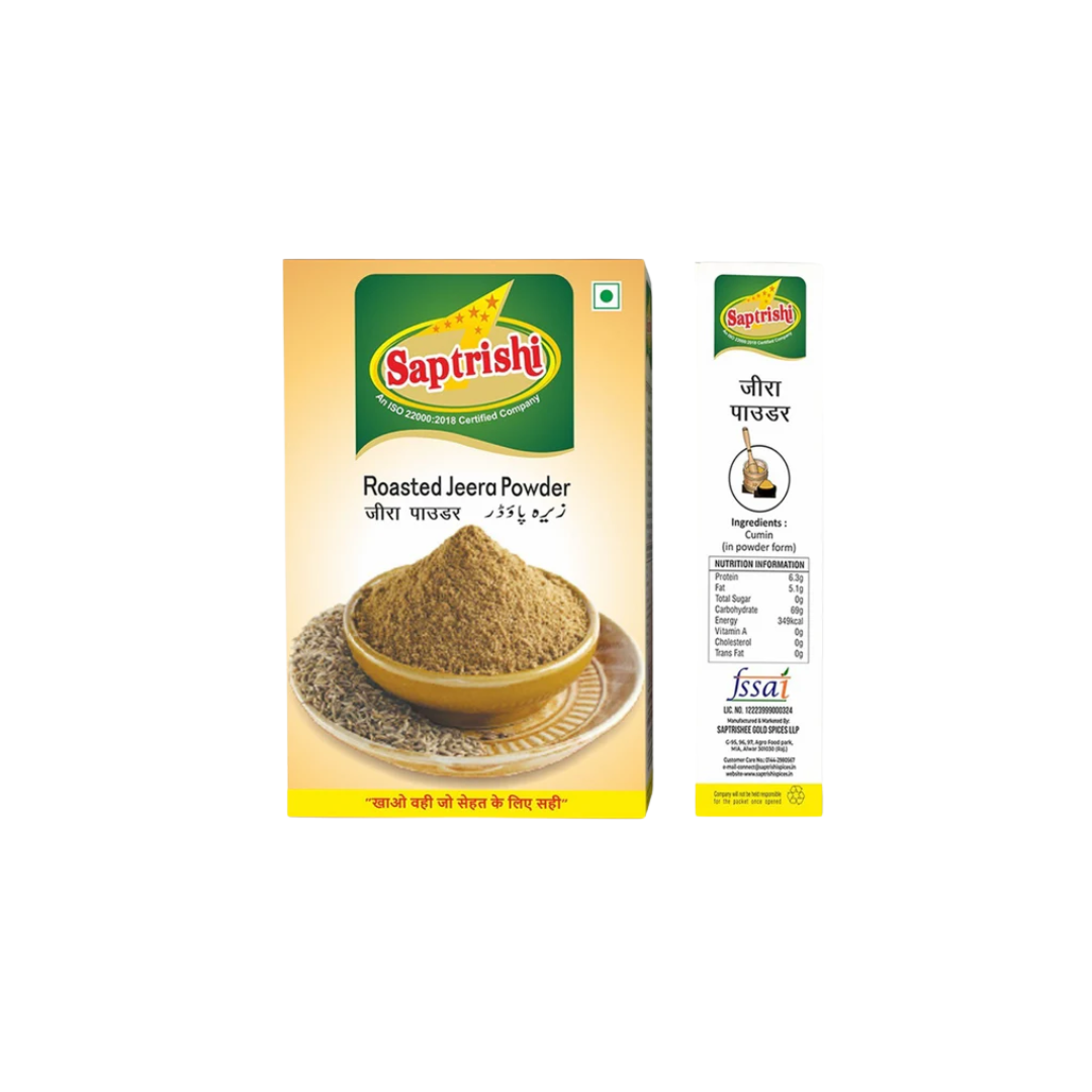 SAPTRISHI Jeera Roasted Powder pouch standing upright