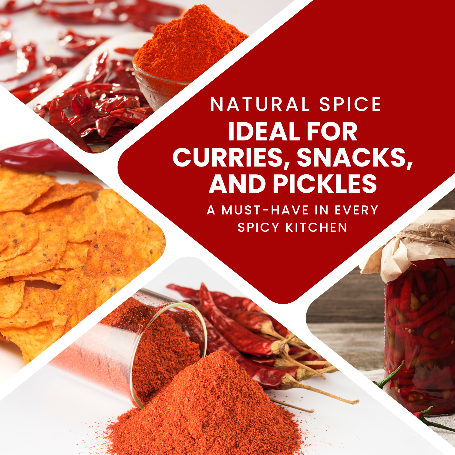 Traditional curry made using SAPTRISHI Teekha Lal Mirch Powder