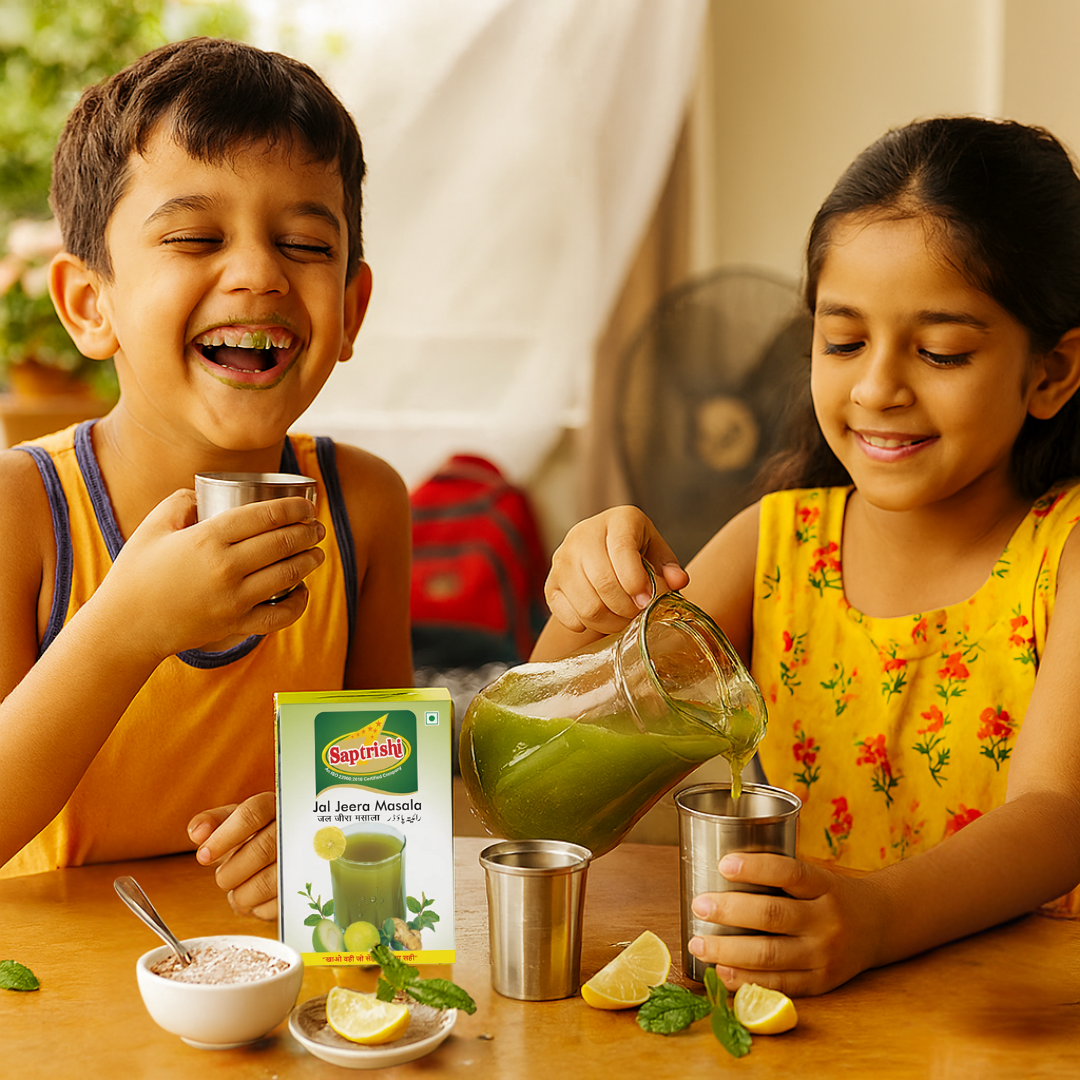 Monthly Street-Style Flavours Combo – Raita, Podhina, Jaljeera & Pani Puri Spices (100g Each)